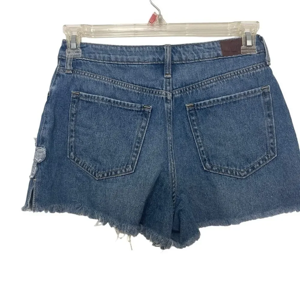 Hollister high-rise flower patch mom short size 5 27